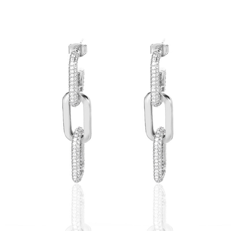 Forever Linked Chain Earrings