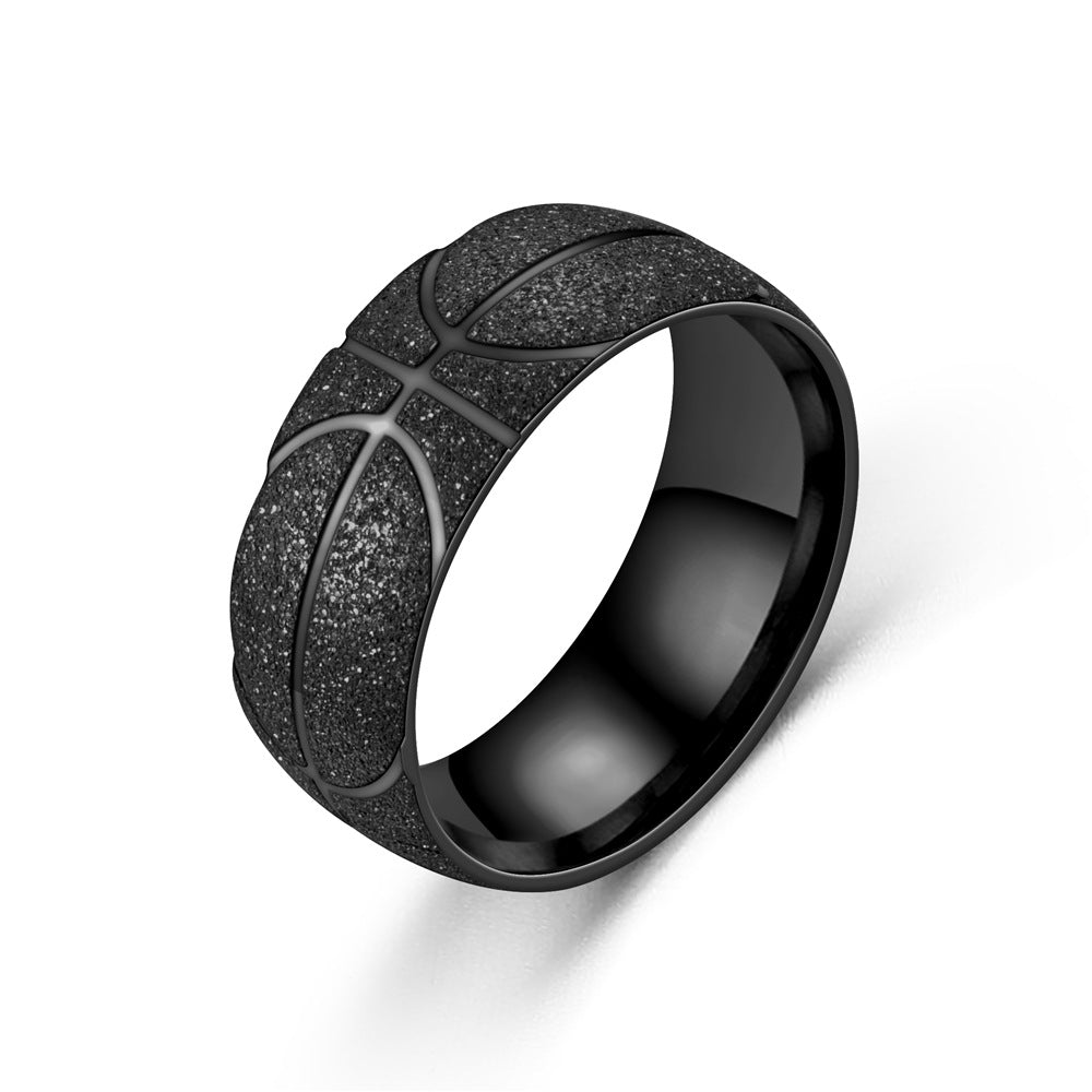 Basketball Ring Titanium Steel Sports