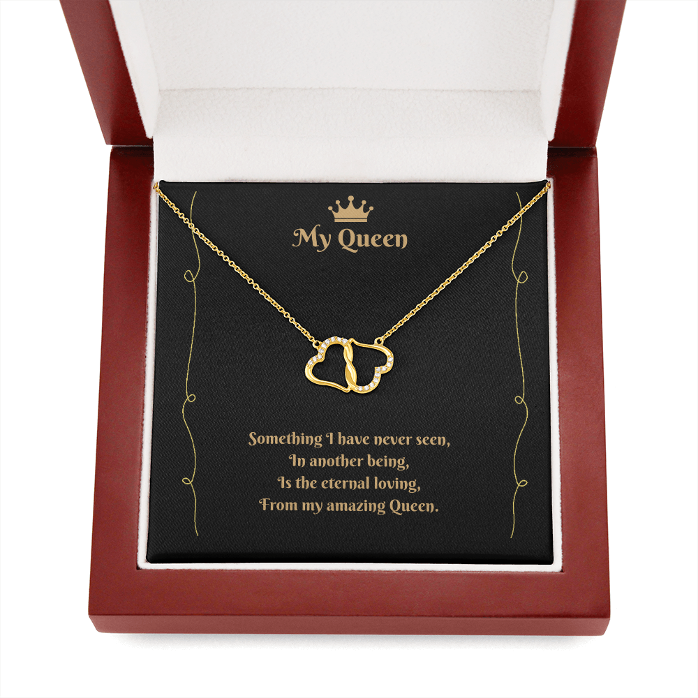 My Queen. (Everlasting Love necklace)