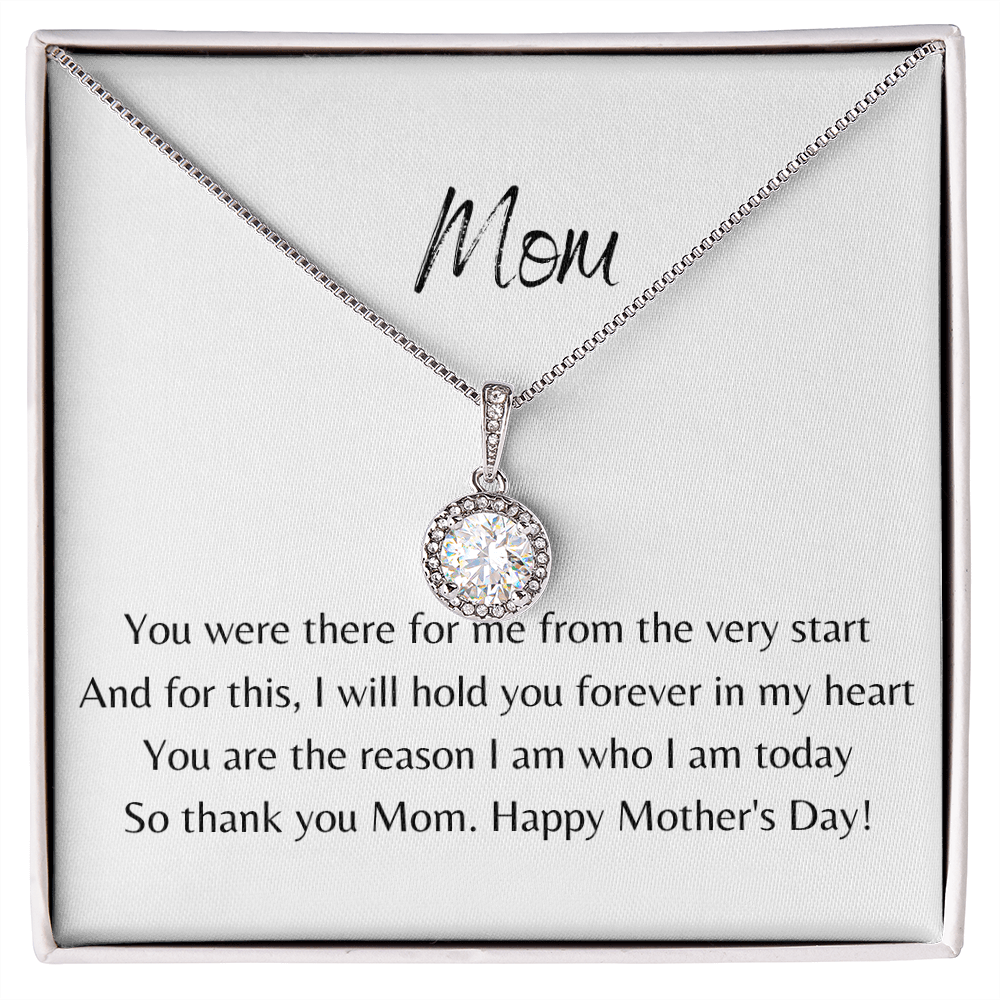 Mom. Forever in my heart (Eternal Hope necklace)