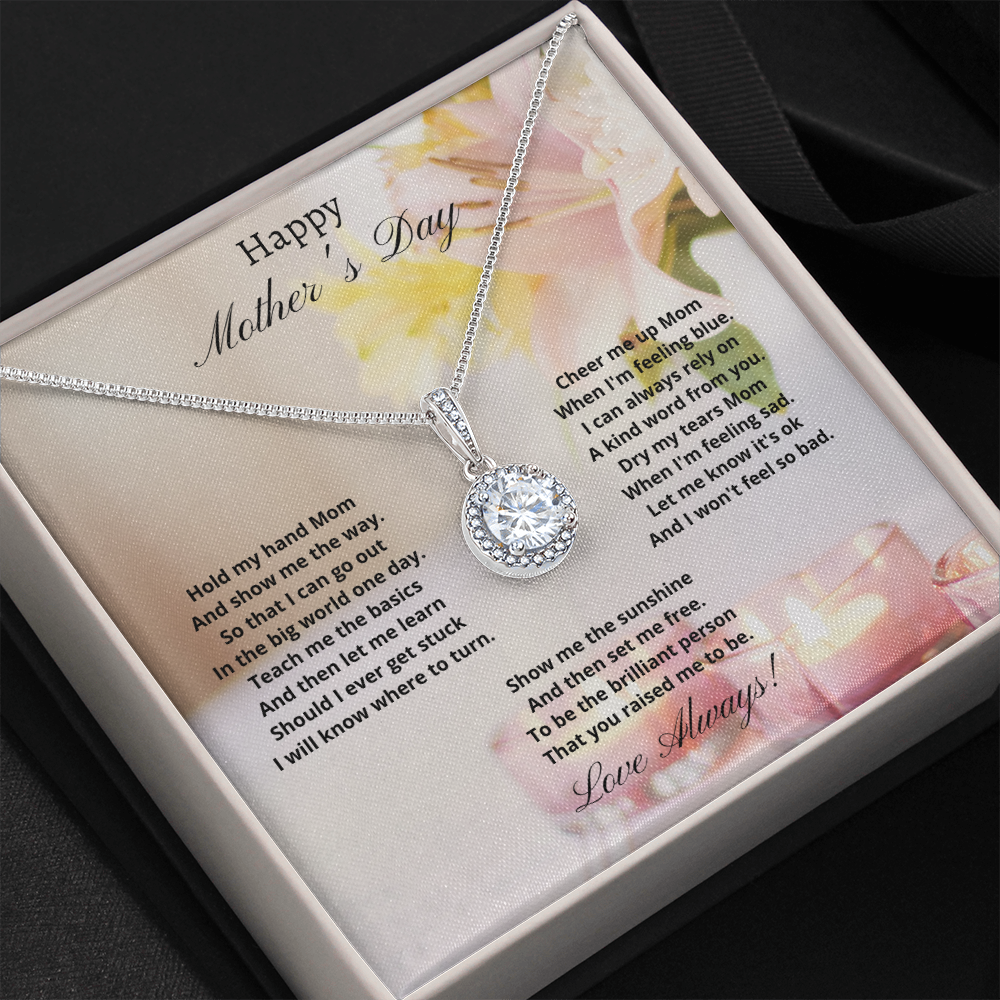 Happy Mother's Day - Hold my hand (Eternal Hope necklace)