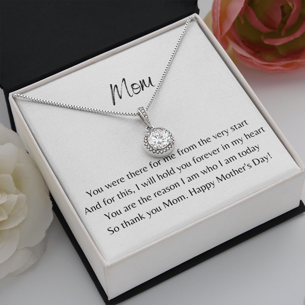 Mom. Forever in my heart (Eternal Hope necklace)