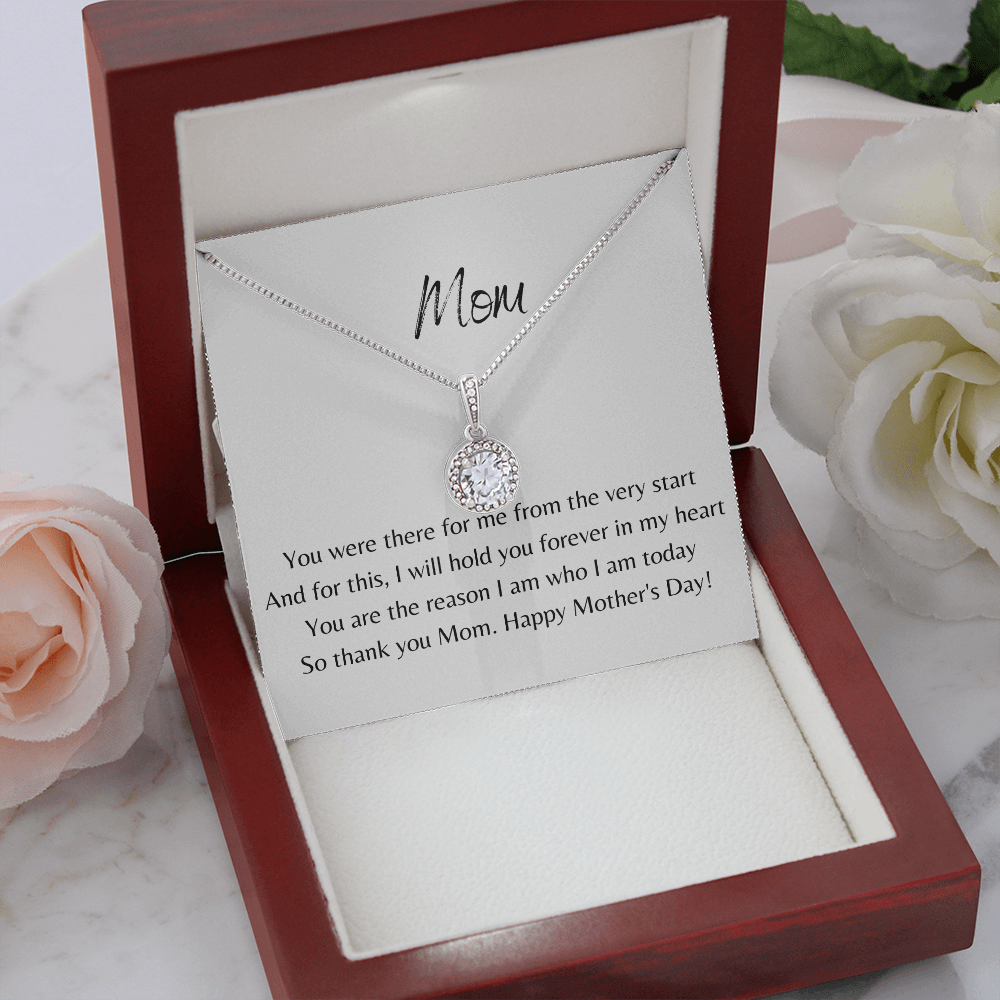 Mom. Forever in my heart (Eternal Hope necklace)