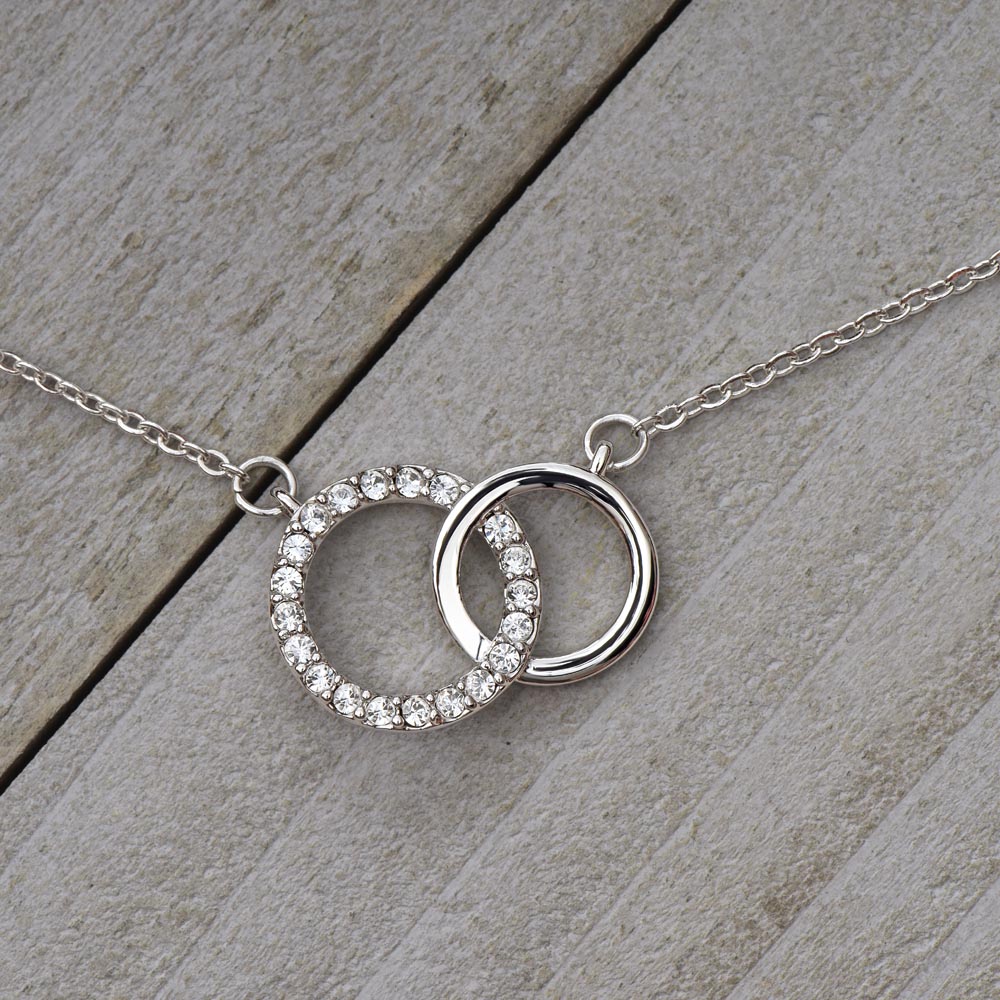 To My Future Wife. To The Moon And Back (Perfect Pair Necklace)