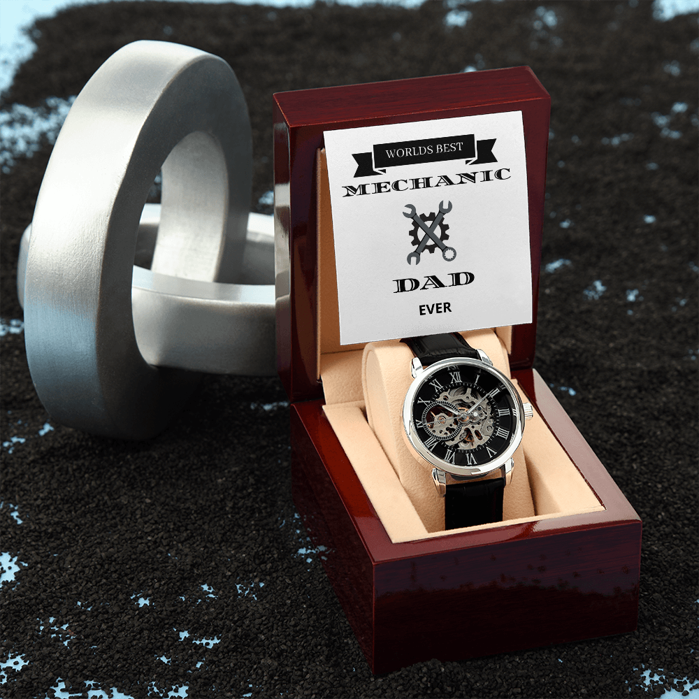 DAD - MECHANIC 02 (Men's Openwork Watch)