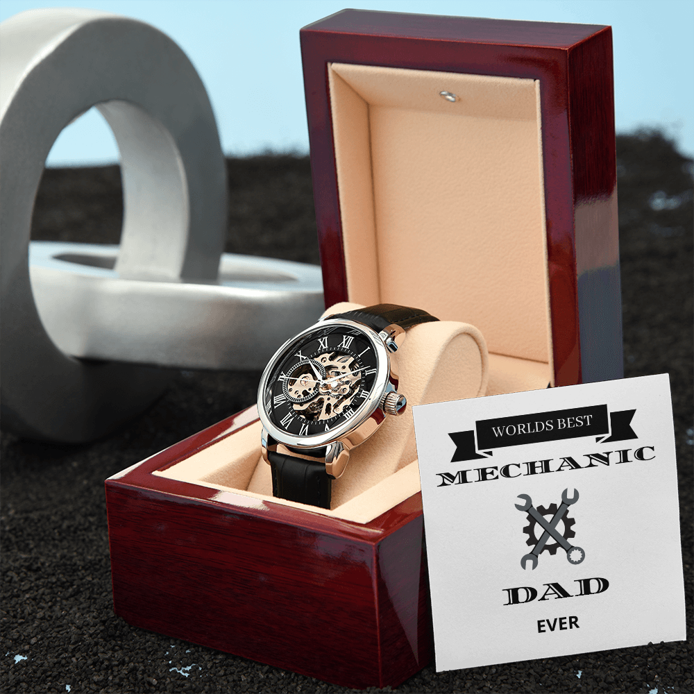 DAD - MECHANIC 02 (Men's Openwork Watch)