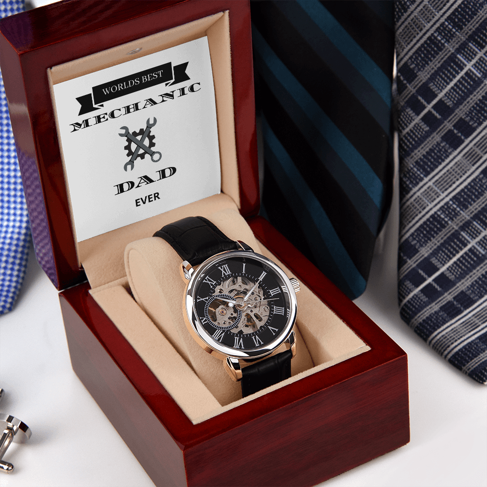 DAD - MECHANIC 02 (Men's Openwork Watch)