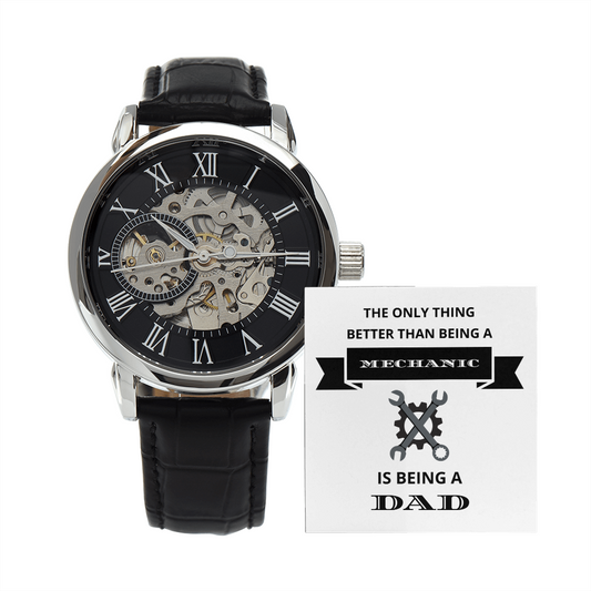 DAD - MECHANIC 03 (Men's Openwork Watch)