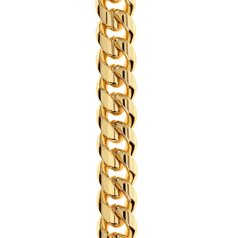 To my Son - Never forget that I love you - Mom (Cuban Link Chain Necklace)
