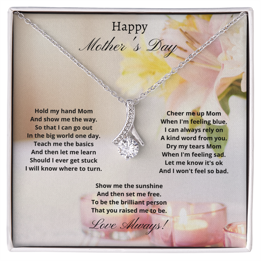 Happy Mother's Day - Hold my hand (Alluring Beauty necklace)