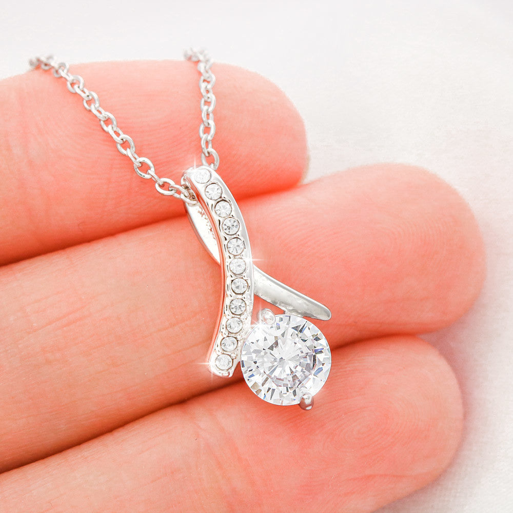 To My Gorgeous Girlfriend - Past Present Future (Alluring Beauty necklace)