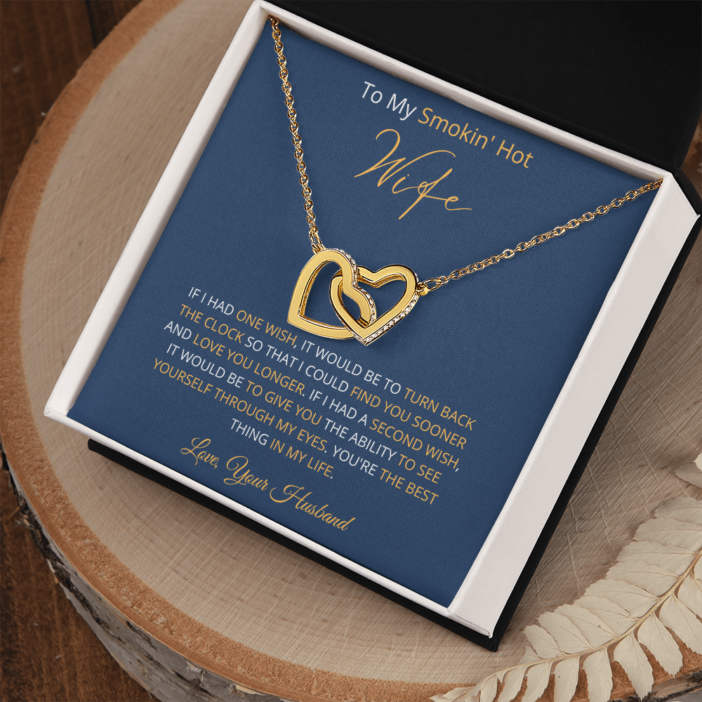 Smokin' Hot Wife - Find You Sooner (Interlocking Hearts necklace)