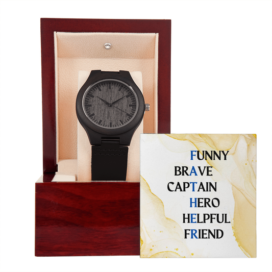 FATHER (Wooden Watch)