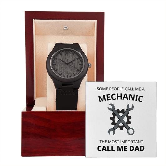 DAD - MECHANIC 01 (Wooden Watch)