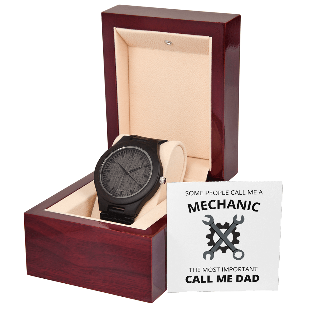 DAD - MECHANIC 01 (Wooden Watch)