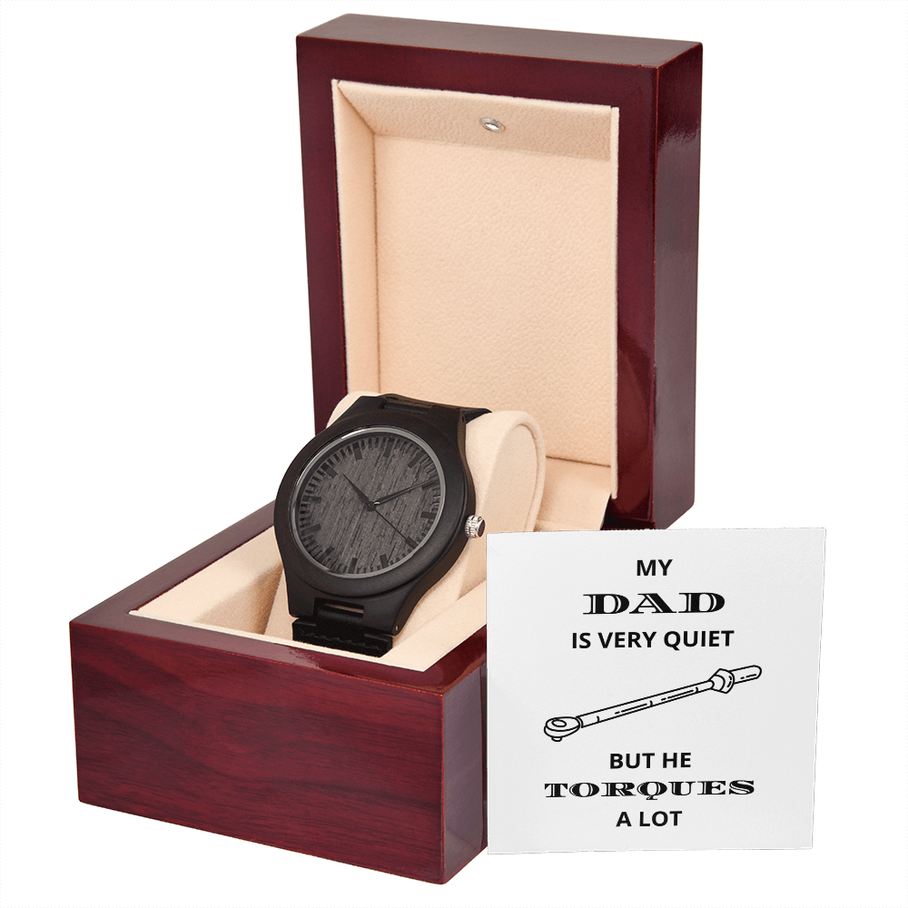 DAD - MECHANIC 05 (Wooden Watch)