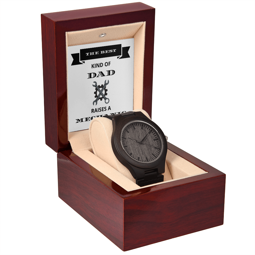 DAD - MECHANIC 04 (Wooden Watch)