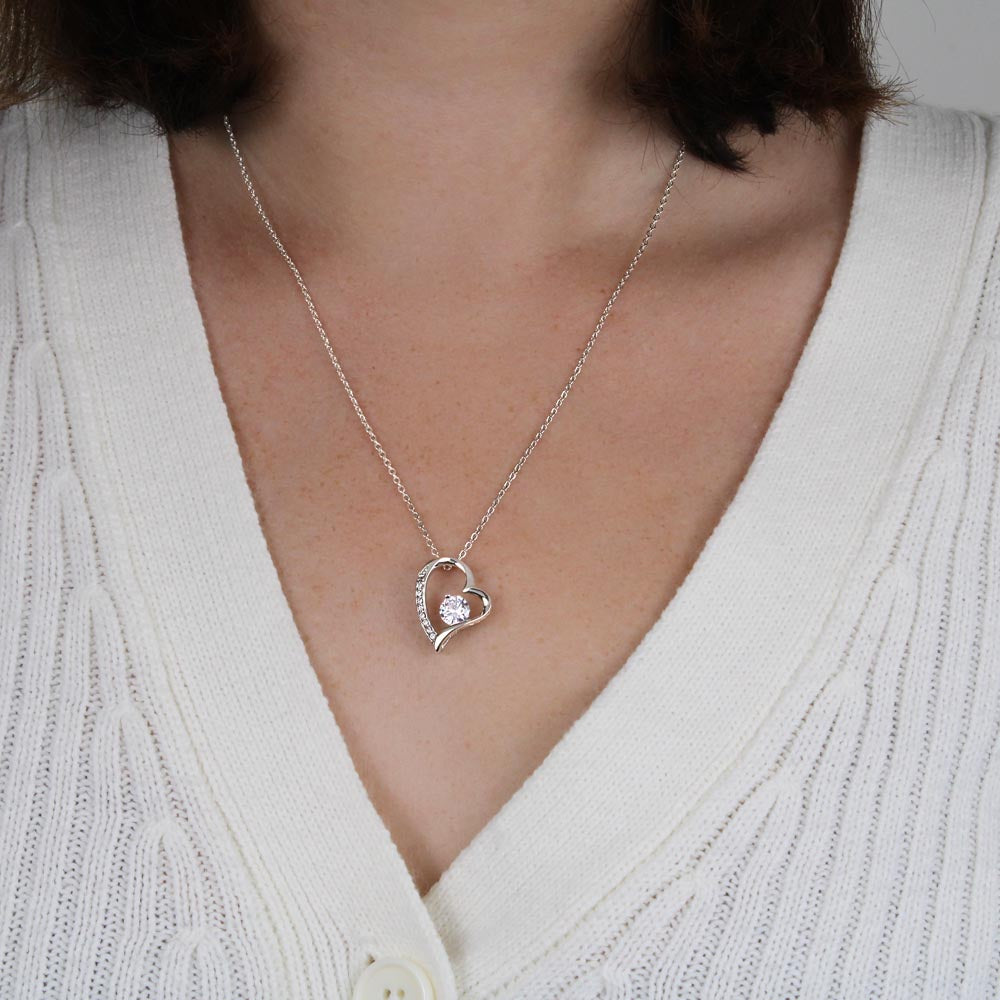 To My Forever. To the moon and back. (Forever Love Necklace)