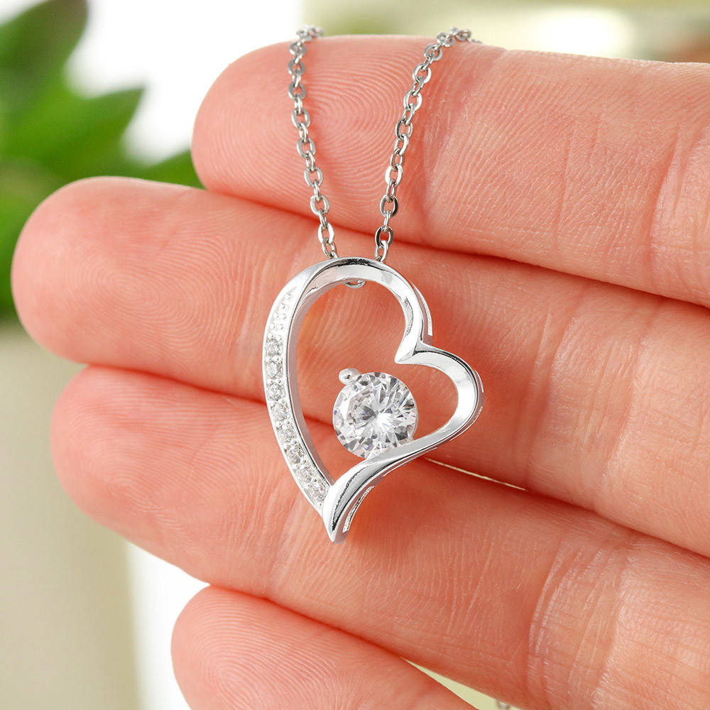 To My Forever. To the moon and back. (Forever Love Necklace)