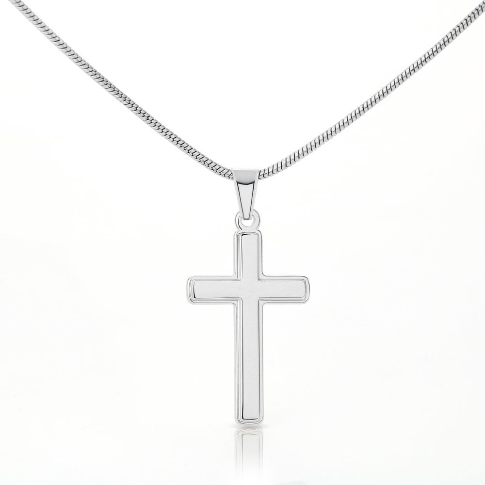 Have Faith (Personalized Cross necklace)