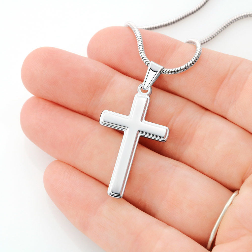 Have Faith (Personalized Cross necklace)