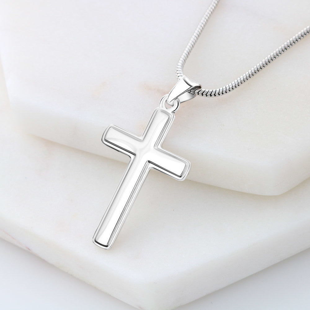 Have Faith (Personalized Cross necklace)