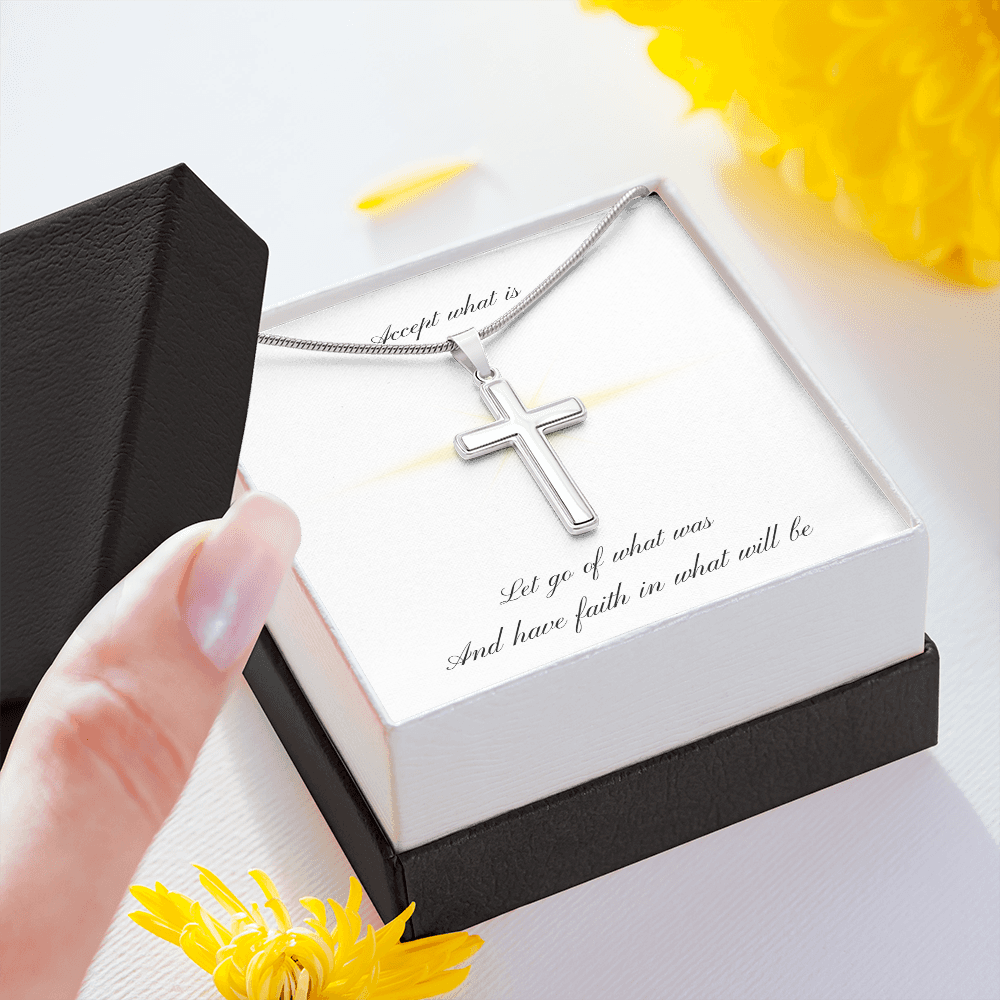 Have Faith (Personalized Cross necklace)