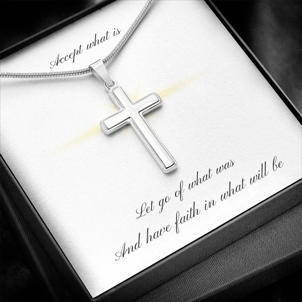 Have Faith (Personalized Cross necklace)