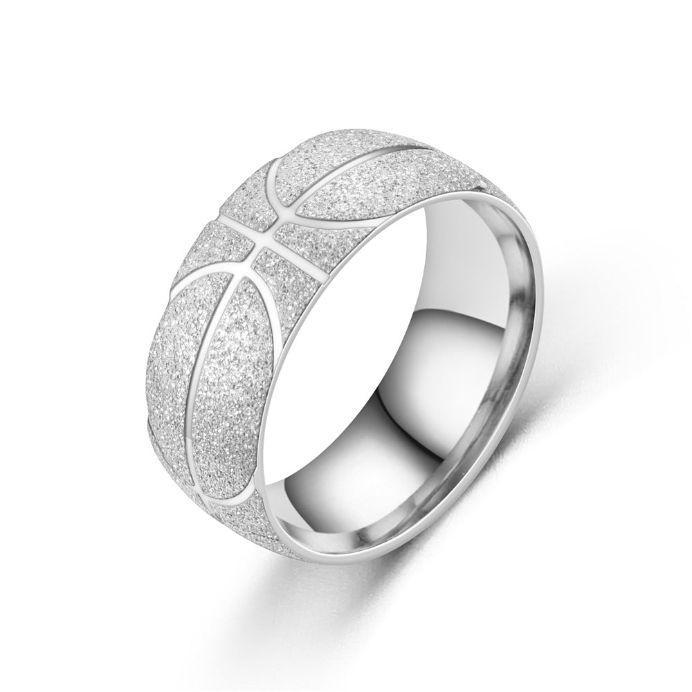 Basketball Ring Titanium Steel Sports